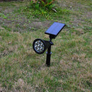 7 LED Solar Power Garden Lamp Spotlight Outdoor Lawn Landscape Lights