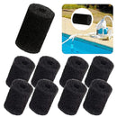 Pool Hose Tail Scrubbers High Density Pool Filter Cleaner Parts (10pcs) Newly