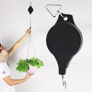 Telescopic Hook Hanging Orchid Plant Pots Adjustable Pull Down Hook Basket Newly