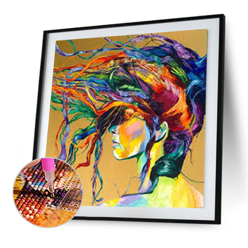 5D DIY Full Drill Diamond Painting Beauty Embroidery Mosaic Kit Home Decor