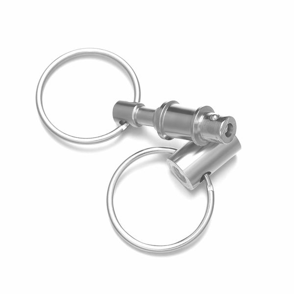 Disassemble Removable Separable Keychain Key Ring Separate Child-mother Buckle