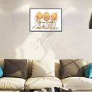 5D DIY Diamond Painting Three Little Angels Cross Stitch Embroidery Mosaic