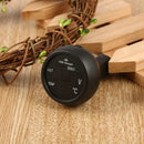 3 in 1 12/24V Car Auto LED Digital Voltmeter Gauge+Thermometer+USB Charger Blue