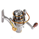 10 Ball Bearings Mini Fishing Spinning Reel Wood Handle Ice Skirt Wheel Tackle Carp On