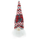 LED Light Hanging Faceless Gnomes Pendant Christmas Ornament (C Red Snowflake)