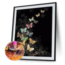 5D Diamond Painting Kit DIY Butterfly Round Drill Mosaic (B3449)