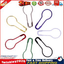 300pcs Colorful Gourd Shape Safety Pins Metal Clips Knitting Stitch Marker Newly