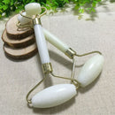 Double Heads Jade Stone Nature Face Lift Facial Massage Roller Health Skin Care