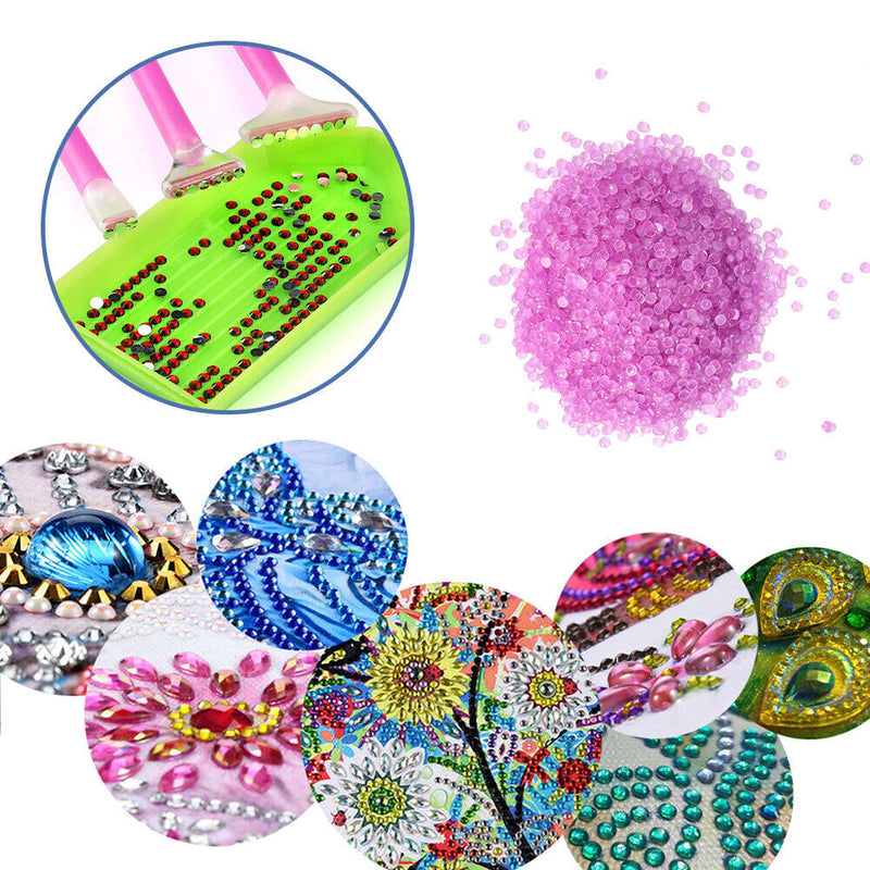 15g/Bag DIY Round Diamond Glow-in-the-Dark Kit Replacement Luminous Rhinest