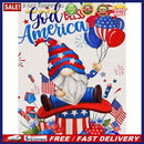 5D Diamond Painting Kit Cartoon Gnome Full Round Drill DIY Wall Crafts Mosaic
