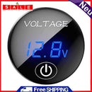 Car Car DC 5-48V Digital Panel Voltmeter Touch Switch Battery Capacity Tester