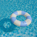 Blue Striped Swimming Ring First-Class Seam Technology Thickened Ring (80) Newly