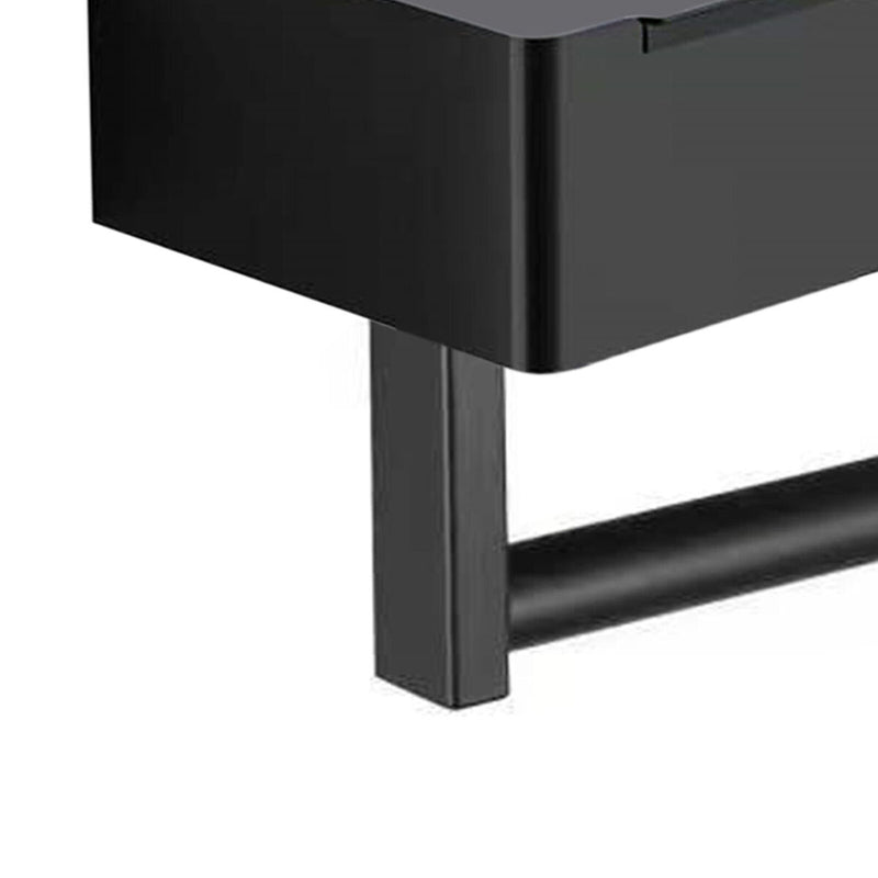 Paper Holder & Wipe Dispenser Durable Bathroom Paper Storage Shelf (A)