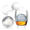 4 Ice Balls Maker Round Sphere Tray Mold Cube Whiskey Ball Silicone DIY Mould