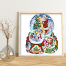 Diamond Painting DIY Christmas Crystal Ball Full Round Drill Rhinestone Kit
