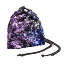 3pcs/Set Women Rabbit Ears Mini Sequins Backpack Clutch Shoulder Bags/Blue