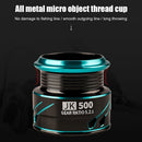 #A Right/Left Hand Interchangeable Fishing Reel Line Cup Spool Wheel Rocker Arm