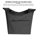 Outdoor Camping Folding Table Storage Bag Portable Picnic Basket Pouch (S) Newly
