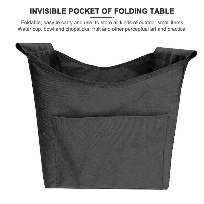Outdoor Camping Folding Table Storage Bag Portable Picnic Basket Pouch (S) Newly