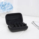 15 Slot Essential Oil Bottle Holder Rollers Storage Bag Organizer (Black) Newly
