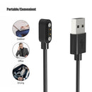 USB Charging Cable Smart Watch Chargers Cord for LUONENG G28 Care (60cm) Newly