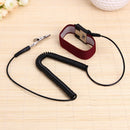 2 Meters Anti Static ESD Wrist Strap Ground Static Discharge Tape Cable