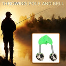 10pcs Fishing Bite Alarms Rod Bells Plastic Outdoor Fishing Tackle Fishing Gear