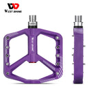 WEST BIKING Bicycle Pedals Widening Cycling Flat Platform Bike Parts Accessories