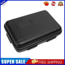 Outdoor Waterproof Box Survival Airtight EDC Tool Sealed Small Case (Black)
