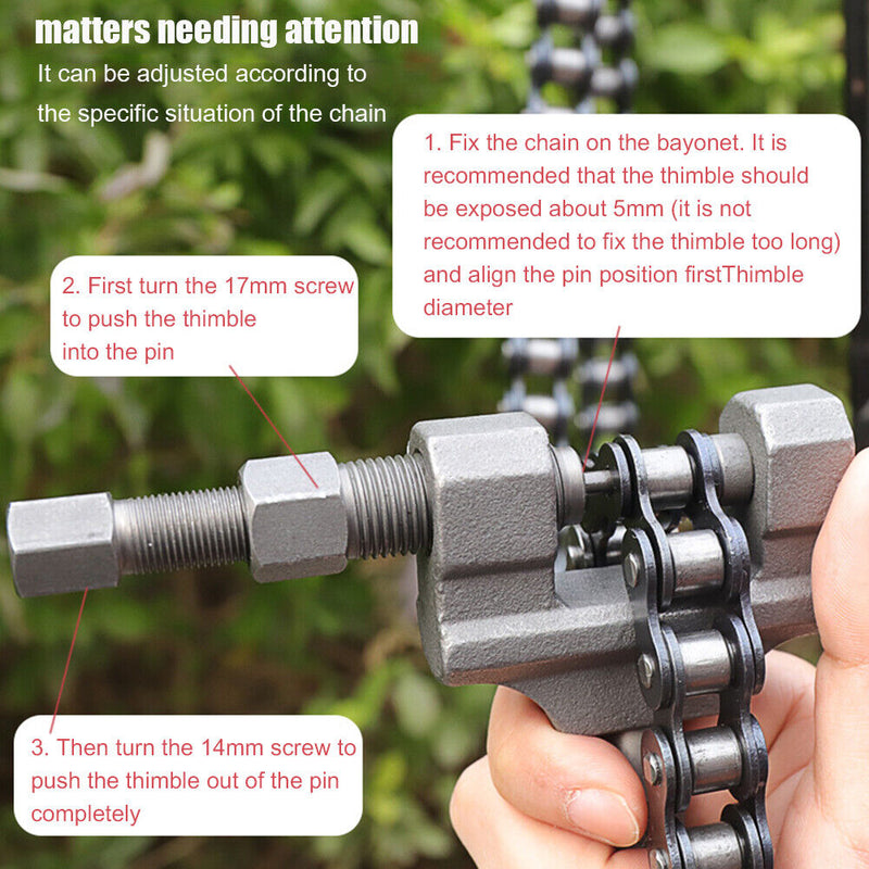 420/428/530 Chain Breaker Splitter Cutter Breaker Link Remover for Motorcyc