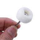 3mm Shank Wool Polishing Abrasive Brush Grinding Buffing Wheel Tool (1pc) Newly