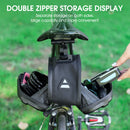 Bicycle Saddle Bag 2.6L Capacity Waterproof Bicycle Hard Saddlebag Scratch-Proof