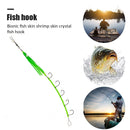 Octopus Fishing Bait 5 Hook Artificial Squid Lure Fishing Tackle (Luminous)