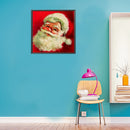 Handmade Smile Santa Claus 5D DIY Full Round Drill Drawing Kit Diamond Pain