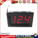 Two-wire 0.56 inch DC 4.5V to 30V Digital Voltmeter Voltage Meter (Red) Newly