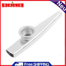 Metal Kazoo Portable Flute Woodwind Instrument for Beginner Music Lovers Gift