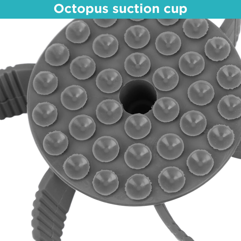 Slow Feed Dog Bowl Insert 12 Octopus Suction Cups Slow Down Eating for Dog