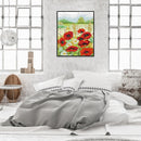 Partial Cross Stitch Artwork 14CT Printed Spring Needlework Home Ornament