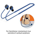 #A Silicone Anti Lost Rope Earphone Lanyard for Sennheiser Momentum True Wireles