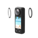 2x Sticky Lens Guards Lens Protector Panorama Lens Protector for Insta360 ONE X3
