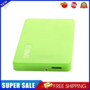 2.5 HDD SSD Case SATA to USB 3.0 Hard Drive Enclosure Support 8TB (Green)