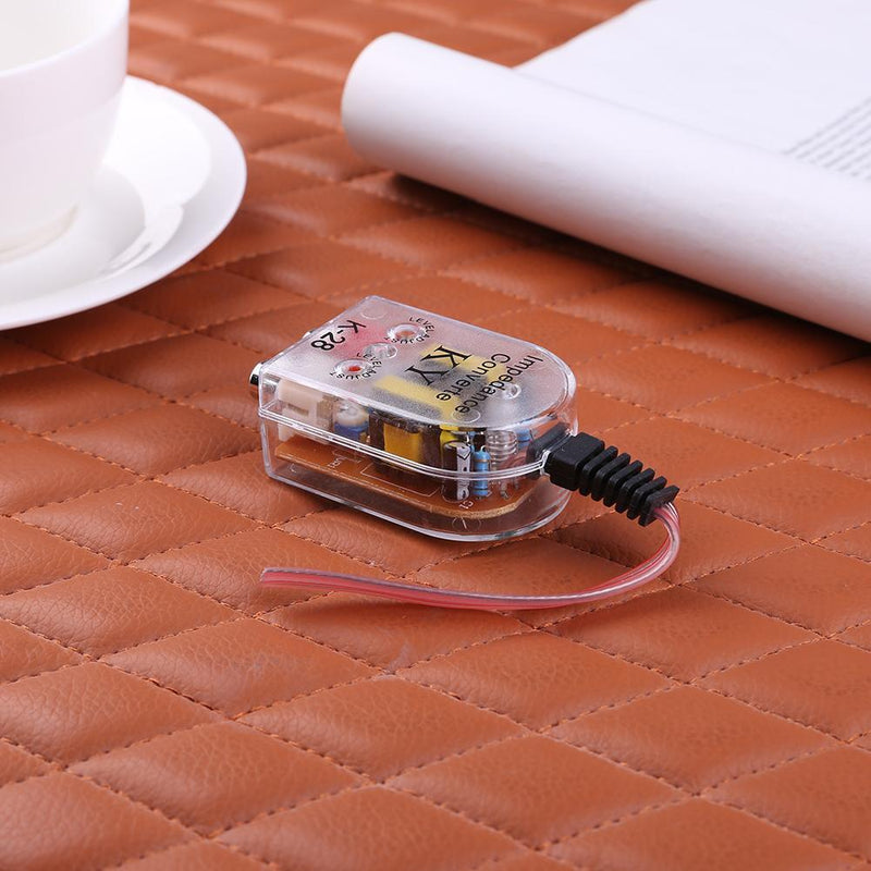 Car Speakers to Level RCA Adapter High Low Sockets Car-Line Out-Audio Comv