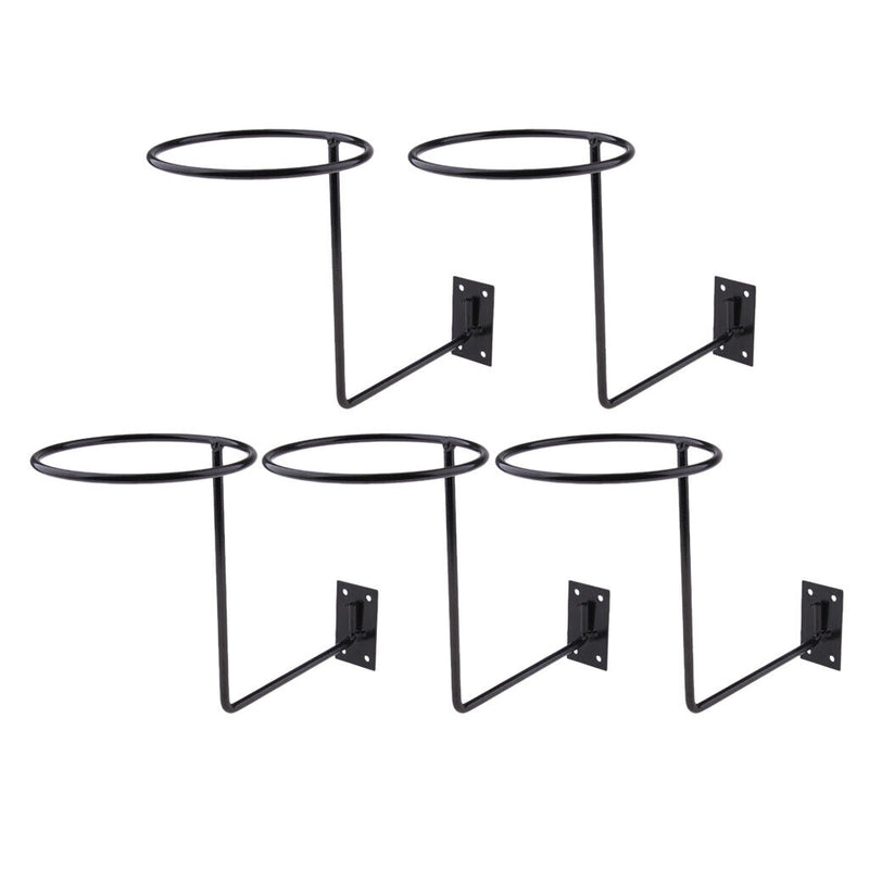 5er Set Motorrad Motorrad Stahlhelm Kleiderbügel Jackenhaken Geschenke Schwarz