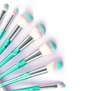 10pcs Makeup Brushes Set Blush Foundation Shadow Concealer Cosmetic Beauty Tools