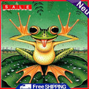 5D DIY Full Drill Diamond Painting Funny Frog Cross Stitch Embroidery Needlework