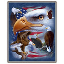 5D DIY Full Drill Diamond Painting Eagle Cross Stitch Embroidery Mosaic Newly
