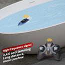 2.4GHz RC Speed Boat High Speed LED Lamp Waterproof Electric Remote Control Ship