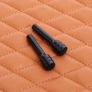 2Pcs Universal Aluminum Alloy Metal Car Interior Door Stick Button Fuse Sti