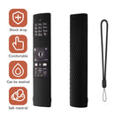 For LG AN-MR700 TV Remote Control Case Anti-Slip Shockproof Cover (Black)