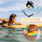 #A TPU Elastic Coiled Kayak Hand Rope Safety Straps for Surfboard Surfing Access
